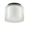 Badkamer plafondlamp helder met opaal glas IP44