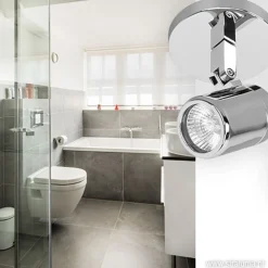 Badkamer spot Rain 1 lichts chroom