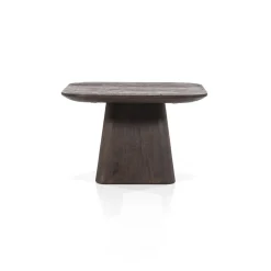 Bijzettafel Aron bruin 60x60 cm