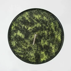Bijzettafel Saphire groen met brons 45 cm