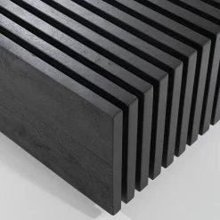 Bijzettafel Tom zwart hout