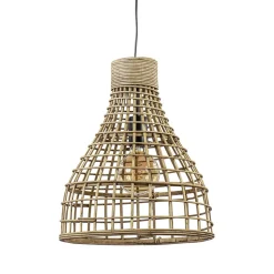 Botanische hanglamp Puerto rotan naturel