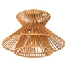 Botanische plafondlamp naturel / mat goud