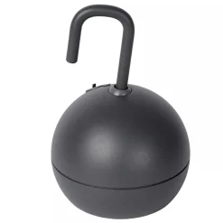 Buitenlamp met USB antraciet dimbaar