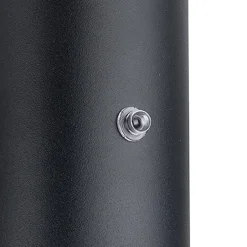 Buitenlamp Panay zwart+schemersensor