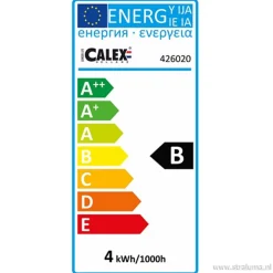 Calex Alicante led lamp titanium 4w e27