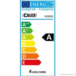 Calex Bilbao led lamp gold e27