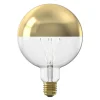 Calex globe e27 125 kopspiegel goud dimbaar