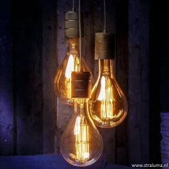 Calex Retro pendel brons 1.5 m e27