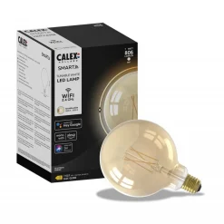 Calex Smart Home E27 Globe LED filament goud G125