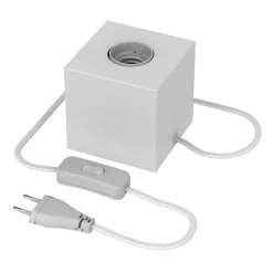 Calex tafelarmatuur kubus mat wit