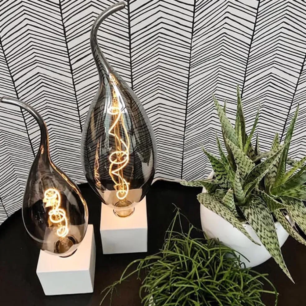 Calex tafelarmatuur kubus mat wit