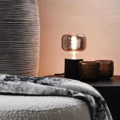 Calex tafelarmatuur rond zwart