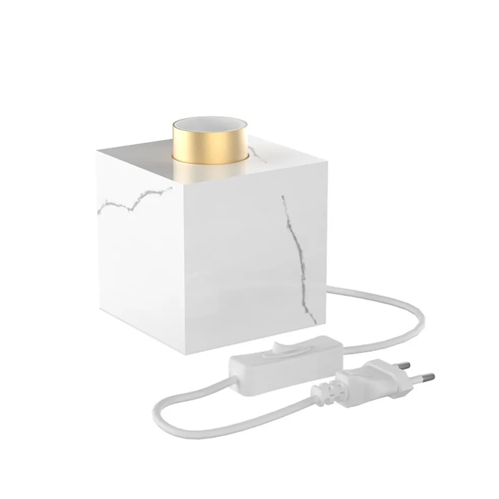 Calex tafelarmatuur wit/marmer