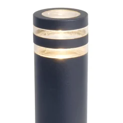 Cilinder buitenlamp paal donker grijs GU10