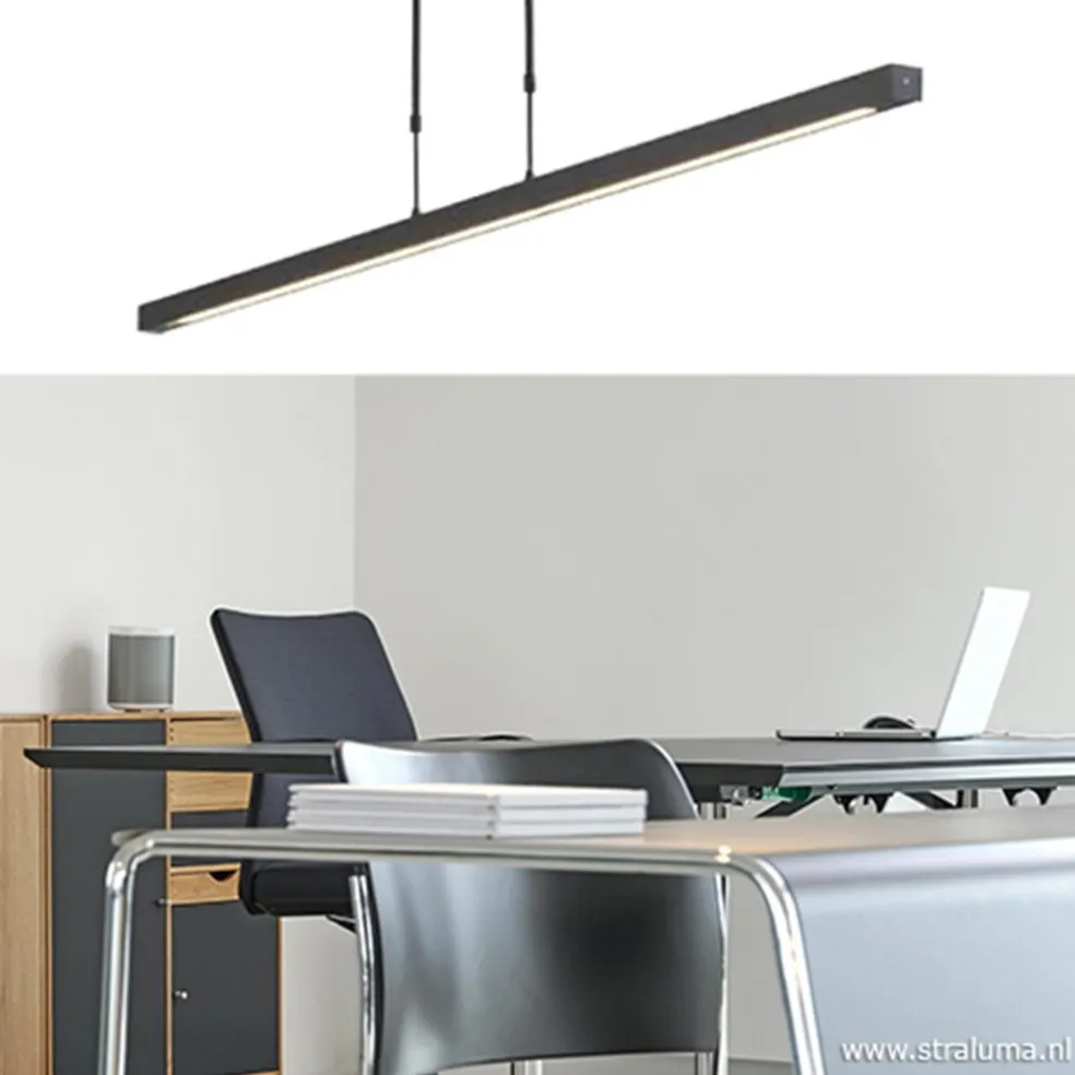Design hanglamp LED zwart dimbaar