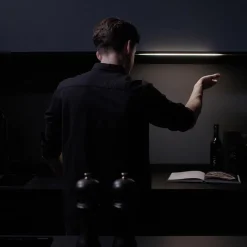 Design LED wandlamp Shelf met Gesture Control 90 cm