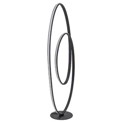 Design vloerlamp dimbaar LED zwart