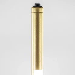 Dimbare LED vloerlamp met verstelbare kap goud