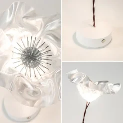 Draadloze tafellamp op batterij Lafleur prisma