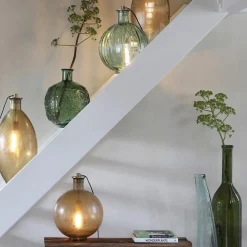 Elektra voor vaas Possando antiek brons