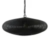 Grote Light and Living hanglamp Bahoto mat zwart