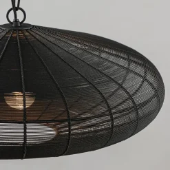 Grote Light and Living hanglamp Bahoto mat zwart