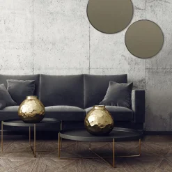 Grote spiegel Espejo 50 cm smoke glas