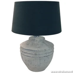 Grove tafellamp Toba lampenvoet L&L