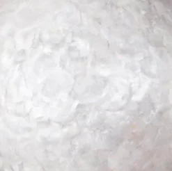 Hanglamp 40 cm rond creme schelpen