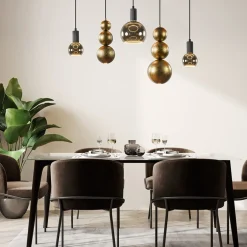 Hanglamp Allure 5l brons