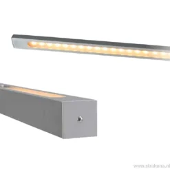 Hanglamp alu 1mtr up+down incl.dim