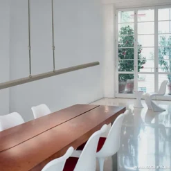 Hanglamp balk alu 100cm led direct