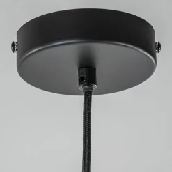 Hanglamp bol zwart 40cm