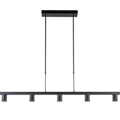 Hanglamp Bounce 5L tube spot zwart