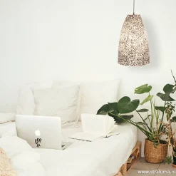 Hanglamp capiz schelpen wit