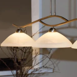 Hanglamp Capri brons/Glas