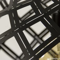 Hanglamp Emma bol zwart 50cm