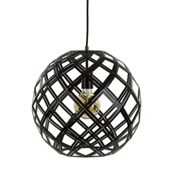 Hanglamp Emma bol zwart 40cm
