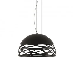 Hanglamp Kelly Dome zwart 50cm