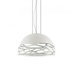 Hanglamp Kelly koepel 50cm wit