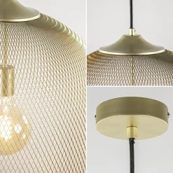 Hanglamp Moroc 50cm goud