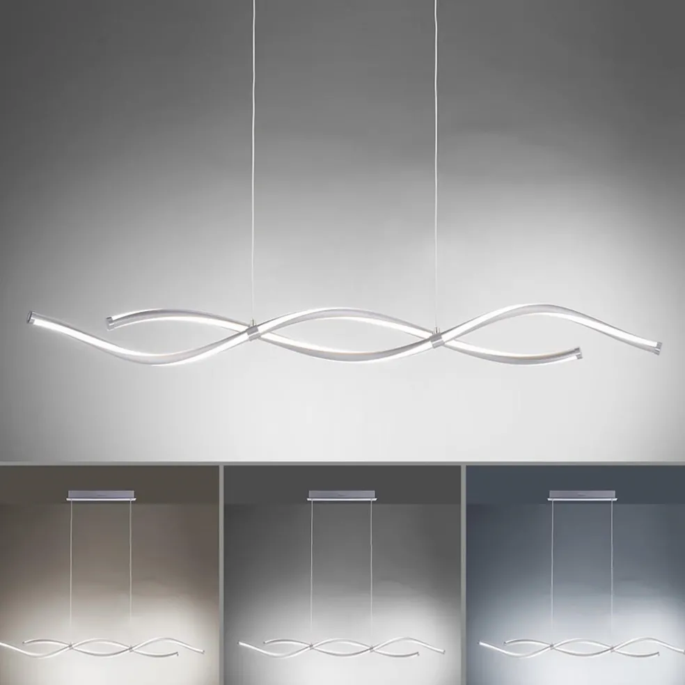 Hanglamp Q-Malina nikkel + afst.bed.cct