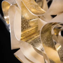 Hanglamp Quantica 74cm gold/white