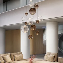 Hanglamp Random Solo 18cm brons