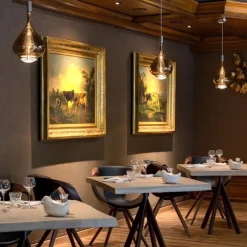 Hanglamp Sky-Fall klein brons