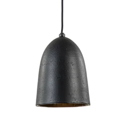 Hanglamp Sumera robuust metaal zwart/goud