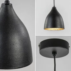 Hanglamp Sumero zwart/goud
