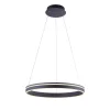 Hanglamp zwart ring 60cm + afst.bed.CCT