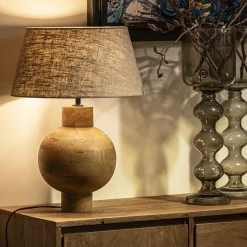 Houten lampvoet Barumi Light and Living